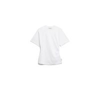 Armedangels T-Shirt Jarekaa Damen Slim Fit recyceltem Baumwoll-Mix weiss Größe S