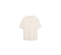 ARMEDANGELS TARJAA BACK FLOWAA - Frauen Loose Fit T-Shirt - beige L undyed