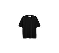 ARMEDANGELS T-Shirt Tarjaa Heavyweight aus recyceltem Baumwoll-Mix Loose Fit Schwarz L