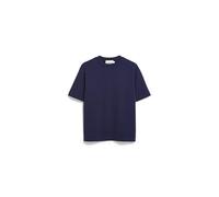 ARMEDANGELS Damen Heavyweight T-Shirt aus recyceltem Baumwoll Mix TARJAA Loose Fit Tinted Navy M