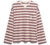 Armedangels Damen Iconic å Fietaa Stripe Longsleeve (Größe XS, beige)