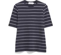 JAANISARA FINE STRIPE | T-Shirt aus Bio-Baumwoll Mix - mehrfarbig (XS)