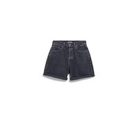 ARMEDANGELS Damen Jeans Shorts aus recycelter Baumwolle SHEAARI Regular Fit Ebony Black 26
