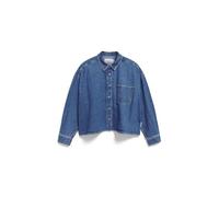 NALAANI | Jeansbluse aus Bio-Baumwoll Mix - blau (S)