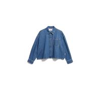 NALAANI | Jeansbluse aus Bio-Baumwoll Mix - blau (S)