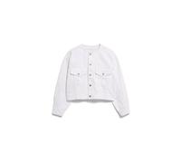 LOCKERE JEANSJACKE | 100% recycelte Baumwolle - weiss (XL)