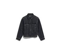 ARMEDANGELS Damen Jeansjacke aus recycelter Baumwolle TAANA Oversized Fit Coal