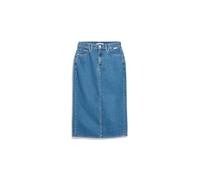 Armedangels Damen Jeansrock Kaalyke Denim aus recycelter Baumwolle Slim Fit Blau Gr. S