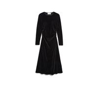 ADAAJA VELVET | Jerseykleid aus Bio-Baumwoll Mix - schwarz (M)