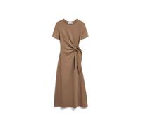 JELTAA JERSEY-KLEID | Bio-Baumwoll Mix - braun (XL)