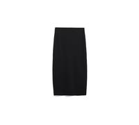 PATINAA SKIRT | Jerseyrock aus LENZING™ ECOVERO™ Viskose Mix - schwarz (XL)