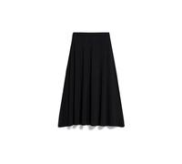 ARMEDANGELS Damen Jerseyrock aus Tencel™ Lyocell Mix ILENIAA LARAA MIDI Loose Fit Black M