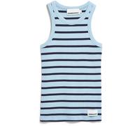 Armedangels Damen Kanitaa Stripes Tanktop (Größe L, blau)