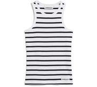 Armedangels Damen Kanitaa Stripes Tanktop (Größe XS, weiss)