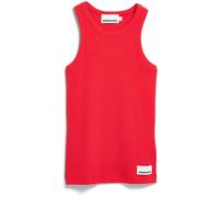 ARMEDANGELS Damen Ripp-Top KANITAA aus Bio-Baumwoll-Mix Mars Red S