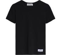 ARMEDANGELS Damen RIPP-T-Shirt aus Bio-Baumwoll Mix KARDAA Slim Fit Black