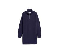 TROYER RIPP-STRICKKLEID | Bio-Woll Mix - blau (S)