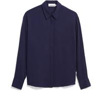 Armedangels Bluse LARISAANA Longsleeve aus LENZING™ ECOVERO™ Viskose Relaxed Fit Blau Größe S