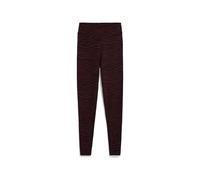 ARMEDANGELS Damen Leggings aus Bio-Baumwoll Mix FARIBAA ZEBRARAA Fitted Dark Cranberry