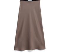 ARMEDANGELS Damen Webrock aus Naia™ Renew Mix LENOVAA Satin Regular Fit Walnut Cream M