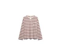 ARMEDANGELS Damen Longsleeve aus 100% Bio-Baumwolle Iconic Å FIETAA Stripe Oversized Fit