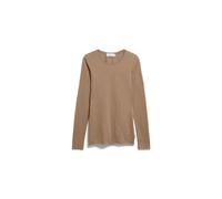 EINIAARA SOFT LANGARMSHIRT | 100% Bio-Baumwolle - braun (XL)