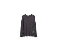 ARMEDANGELS Longsleeve EINIAARA SOFT Damen Slim Fit Bio-Baumwolle Dark Steel XS