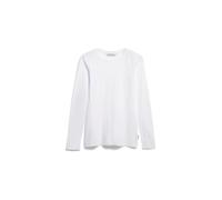 ARMEDANGELS Damen Longsleeve aus Bio-Baumwolle EINIAARA Soft Slim Fit Off White M