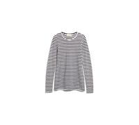 Armedangels - EINIAARA STRIPE LONGSLEEVE white-black - Gr. - S