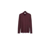 ARMEDANGELS Damen Longsleeve aus Bio-Baumwolle GRAZILIANAA Soft Slim Fit Dark Cranberry