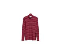 ARMEDANGELS Damen Longsleeve aus Bio-Baumwolle GRAZILIANAA Stripes Slim Fit Tinted Navy-Candy Apple M