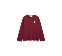 ICONIC Å FIETAA LANGARMSHIRT | 100% Bio-Baumwolle - rot (S)