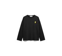 ARMEDANGELS Damen Longsleeve aus Bio-Baumwolle Iconic Å FIETAA Oversized Fit Black M