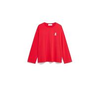 ARMEDANGELS ICONIC Å FIETAA Damen Longsleeve aus Bio-Baumwolle mars red M