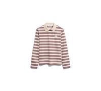 GESTREIFTES POLOLANGARMSHIRT | 100% Bio-Baumwolle - mehrfarbig (L)