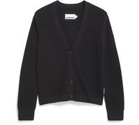 ARMEDANGELS MENAAL LINKS LINKS CARDIGAN - Frauen Regular Fit Strickjacke - schwarz XS black