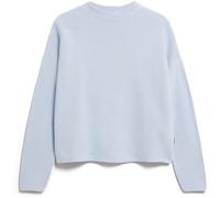 MERINAA LINKS LINKS STRICKPULLOVER | 100% Bio-Baumwolle - blau (XS)