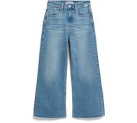 ARMEDANGELS Damen Murliaa Cropped Wide Jeans, Wane, S|XS