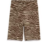 Armedangels Damen Nedaa Zebra Print Shorts (Größe S, braun)