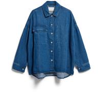 OVERSIZED JEANSBLUSE | Bio-Baumwoll Mix - blau (M)