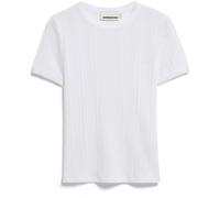 POINTELLE T-SHIRT | 100% Bio-Baumwolle - weiss (L)