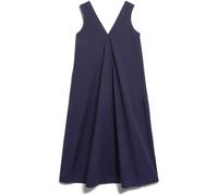 Armedangels Damen Poplin Maxi V-Neck Kleid (Größe M, blau)