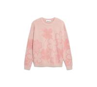 ARMEDANGELS Damen Pullover aus Bio-Baumwolle OLESSYAA Clover Loose Fit Deep Rosalilly-rosalilly L