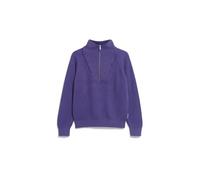 ARMEDANGELS Damen Pullover aus Bio-Baumwolle RONYIAAS GMT DYE Loose Fit Indigo Lilac Xs