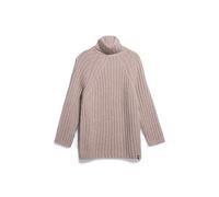 ARMEDANGELS Damen Pullover Loose Fit aus Alpaca Woll Mix LANESSAA Loose Fit Pink Me Up Light L