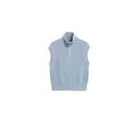 Armedangels Pullunder VANISÉ Knit aus Bio-Baumwolle Loose Fit Blue Glow-Dark Blue Glow Gr. S
