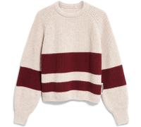 Armedangels Damen Rib Striped Knit Pullover (Größe XS, beige)