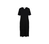 ARMEDANGELS SEHAARAA - Damen Ripp-Jerseykleid Slim Fit aus Bio-Baumwoll Mix black XXL