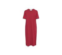 ARMEDANGELS SEHAARAA - Damen Ripp-Jerseykleid aus Bio-Baumwoll Mix red ash L