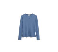 ARMEDANGELS Damen RIPP-Longsleeve aus Bio-Baumwoll Mix GMT DYE Rib Slim Fit Tinted Navy S